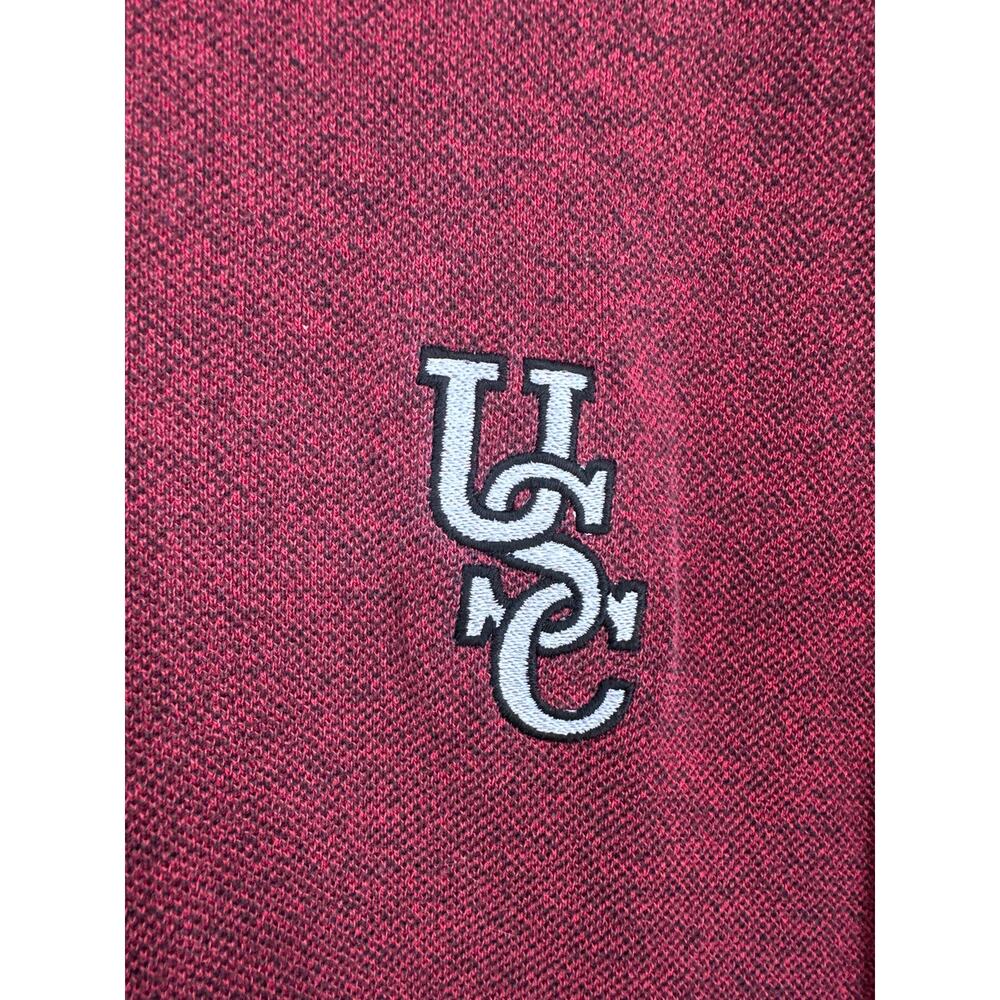 Vintage South Carolina Gamecocks Shirt Mens XL Red USC Polo 90s Russell - Picture 4 of 7